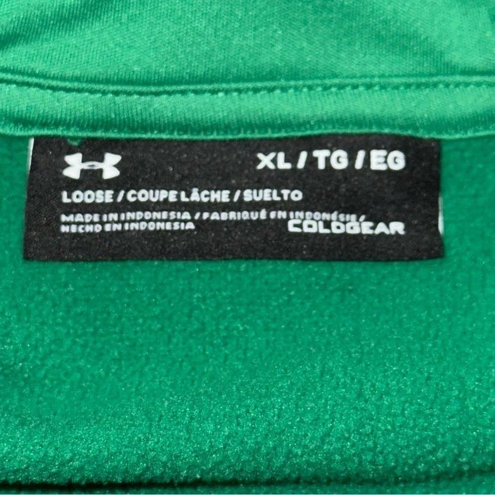 Under Armour Men’s XL Green Notre Dame Fighting Irish Sweatshirt Hoodie
